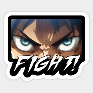 Fight Sticker
